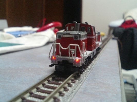 鉄道模型（Nゲージ） LED加工例 - [TOMIX 2205] JR DE10形